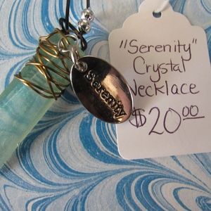 A gem shaped wire wrapped Neclace